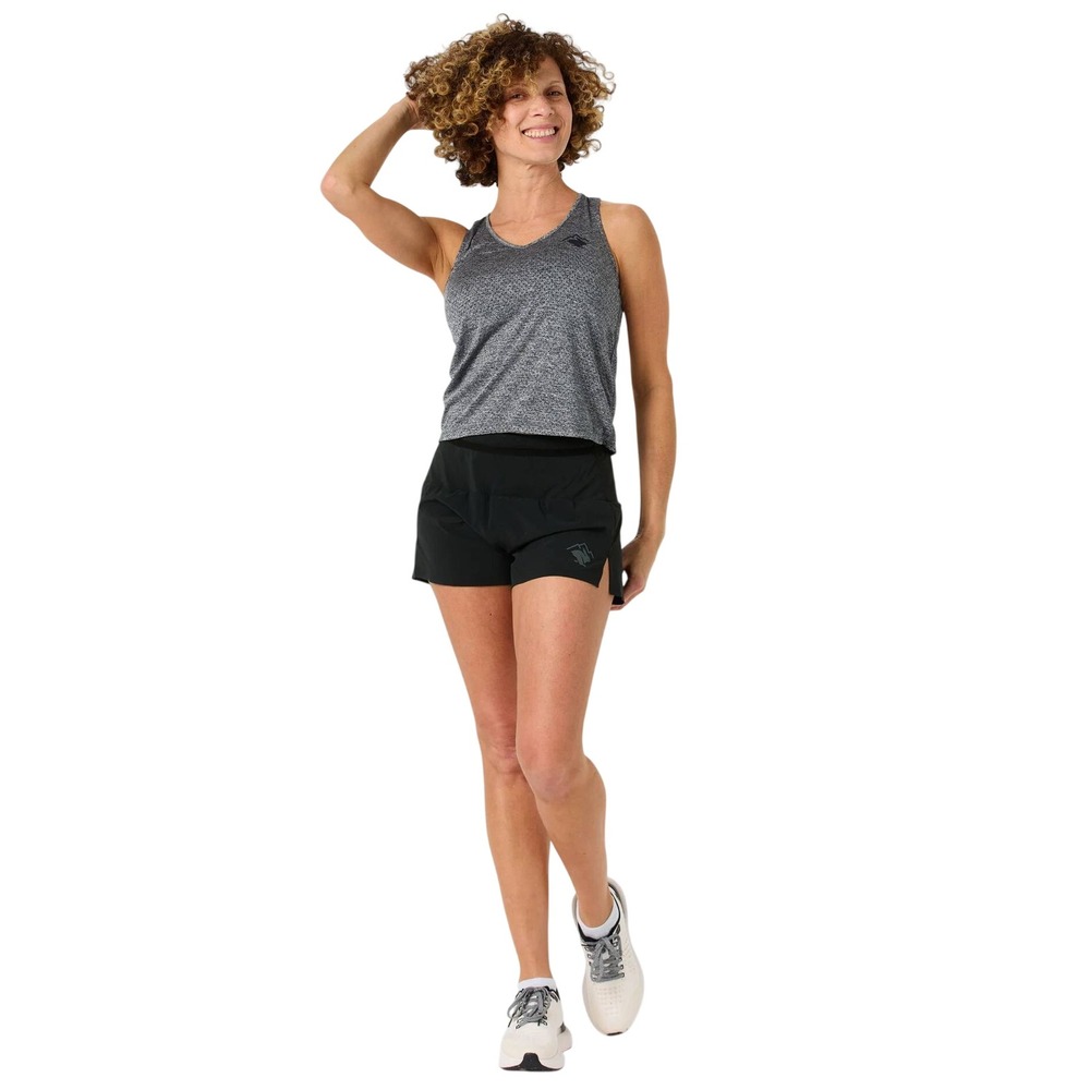 Rabbit Running Shorts Women XS Black 4 Inch Inseam RW387 Gorpcore Athletic